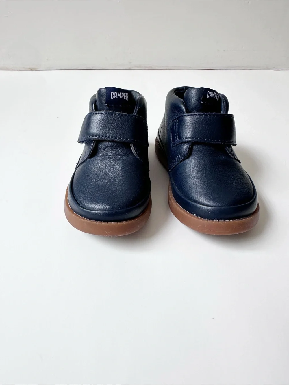 CAMPER navy Bryn boots